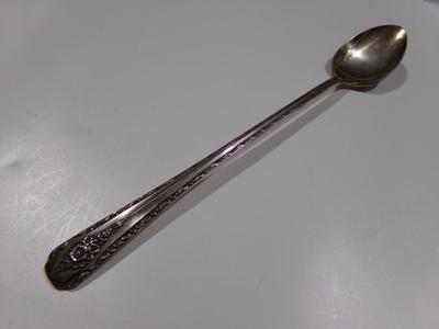 Rogers AA I S , silver plate iced tea spoon
