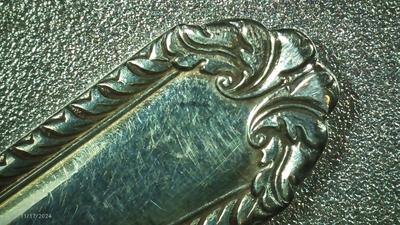 National Silver baby spoon,