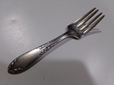 National Silver baby fork.