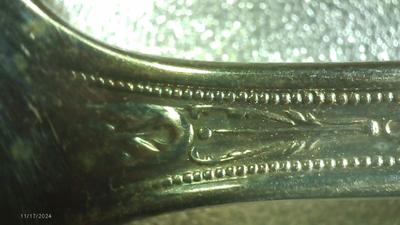 Wm Rogers Mfg. Co. I S , silver plate, soup spoon