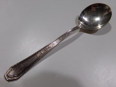 Wm Rogers Mfg. Co. I S , silver plate, soup spoon