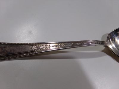 Wm Rogers Mfg. Co. I S , silver plate, soup spoon