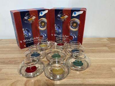 Floating candle holders