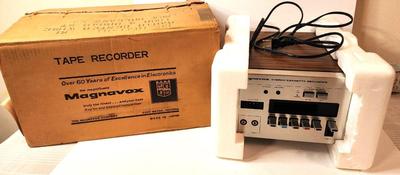 Lot #161 Vintage Magnavox Tape Recorder - Japan - new in open box
