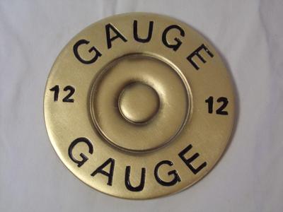coasters, for the sportsman, 12ga.