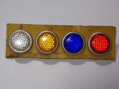 Reflector license plate bolts c.50s/early 60s