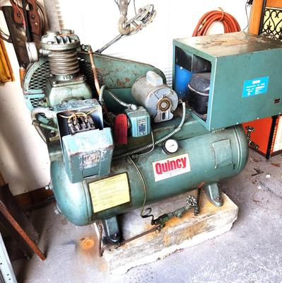 Lot #165 Quincy Compressor - Industrial - Works