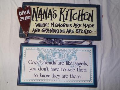 Lot of wall decor items for kitchen/home