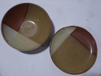 Dinnerware, "Sango" Gold Dust Sienna pattern