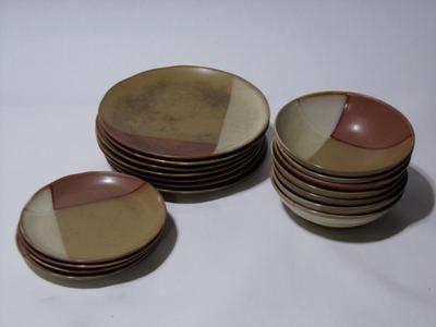 Dinnerware, "Sango" Gold Dust Sienna pattern