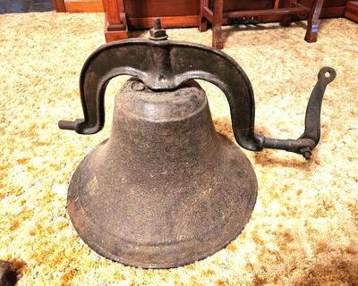 Lot #170 Cast Iron Plantation Style Bell