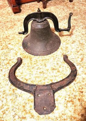 Lot #170 Cast Iron Plantation Style Bell