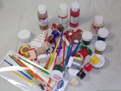 Hobby Art Supplies and paints