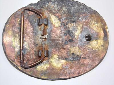 Vietnam Veteran commemorative belt buckle.