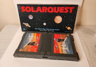 Lot #180 Lot of 2 Vintage Board Games - "Solar Quest" and Radio Shack "Sea Battles"