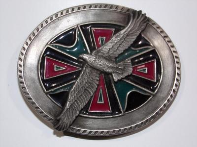 Flying eagle belt buckle