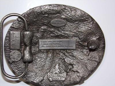 Flying eagle belt buckle