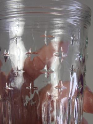 Vintage! Kerr jelly glasses with lids, 60s or early 70s. A unique Christmas gift