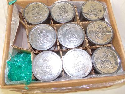 Vintage Ball jelly glasses, c.60s/70s. Christmas gift