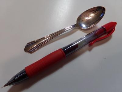 (6of8) Racebrook silver plate baby spoon