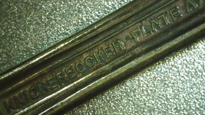 Knickerbocker Plate AA1, 5 pcs
