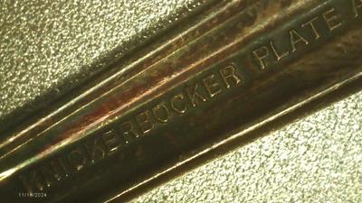Knickerbocker Plate AA, butter server knife.