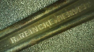 6 R.Reincke Denver Co silver plate forks