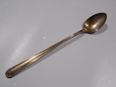 5 Wm A Rogers Hotel Plate Oneida Ltd. iced tea spoons.