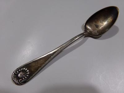 Rogers Bros.A1 (w/anchors), silver plate from 1800s, traditional tea spoon.