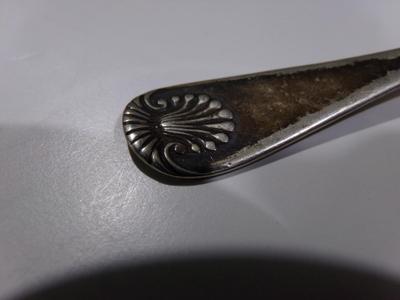Rogers Bros.A1 (w/anchors), silver plate from 1800s, traditional tea spoon.