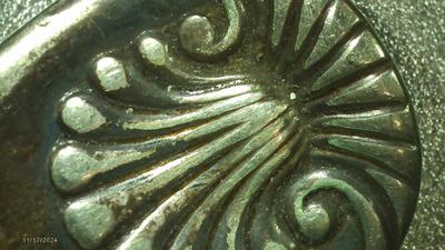 Rogers Bros.A1 (w/anchors), silver plate from 1800s, traditional tea spoon.