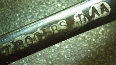 Rogers AA (w/anchors) silver plate