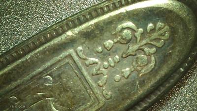 Community Plate silver plate traditional tea spoon