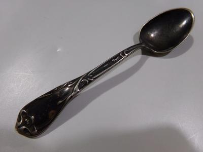 Reed & Barton, silver plate baby spoon
