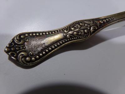 Forbes Silver Co. butter server, silver plate. Very extravagant