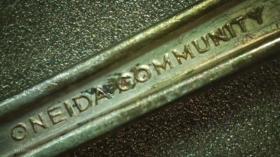 Oneida Community AA silver plate tea spoon