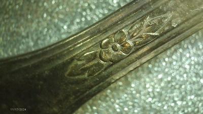 Oneida Community AA silver plate tea spoon