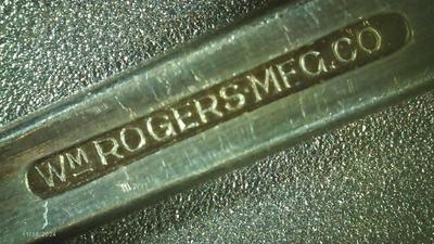 Wm Rogers Mfg.Co. I S unusual place setting paté knife.