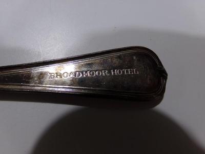 International Silver, hotel plate, tea spoon. look closely at pictures.