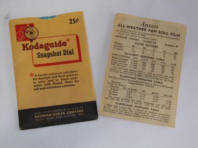 Vintage collectible photographers guides. Kodak "Kodaguide" and . . .