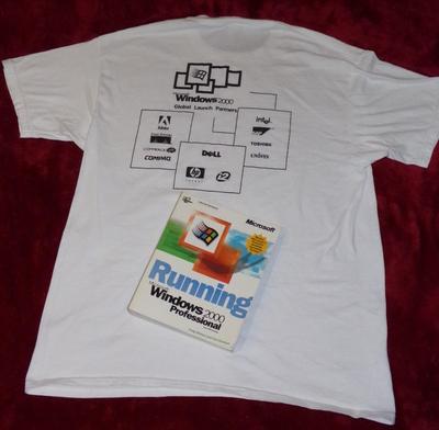 Christmas for your "computer geek". "Been there, done that, got the T-shirt"