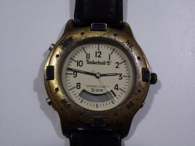 Outdoorsman's watch. Timberland chronograph & quartz movement