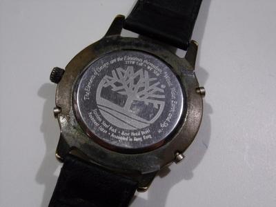 Outdoorsman's watch. Timberland chronograph & quartz movement