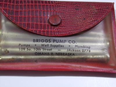 Aluminum nails. Vintage promo gift item is from the 50s/60s.