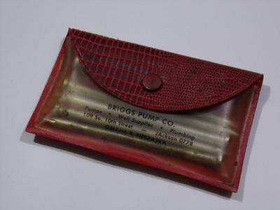 Aluminum nails. Vintage promo gift item is from the 50s/60s.