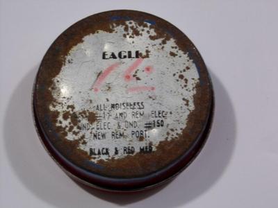 OLD Sure-Rite typewriter ribbon metal canister