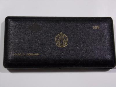 Drafting tool set. Precision made in Germany.