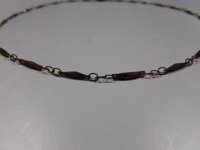 Necklace, fine link chain, for Christmas,