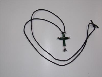 Necklace, cross, for Christmas