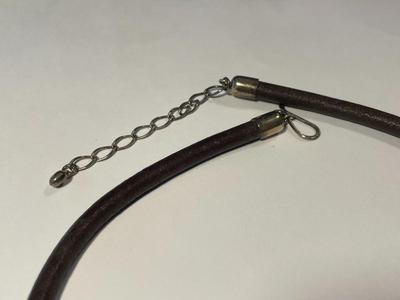 Jay King DTR 925 Sterling Silver Tiger's Eye Huge Cross Pendant, 2.75" Tall on a Leather Cord 16-18" Adjustable in VG...